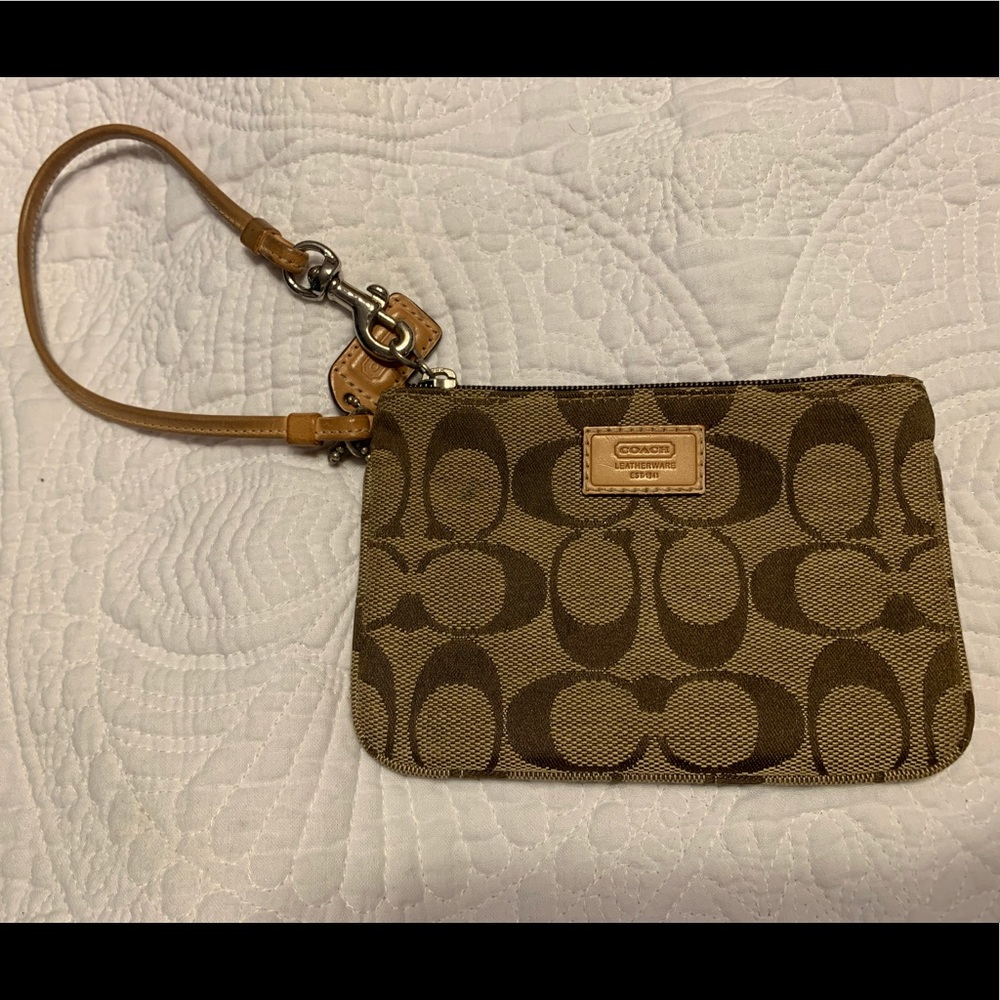 Coach wristlet